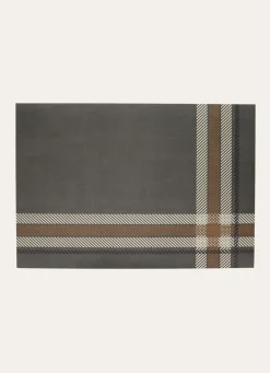 Best Bouchara SET DE TABLE PLASTIFIÉ À CARREAU MULTICOLORE/KAKI