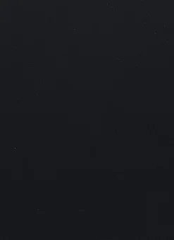 Bouchara SET DE TABLE ROND FAUX CUIR Noir