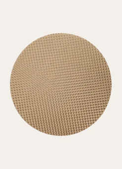 Best Bouchara SET DE TABLE ROND TISSÉ DORE