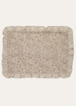 Bouchara SET DE TABLE RÉVERSIBLE EN LIN IMPRIMÉ NATUREL