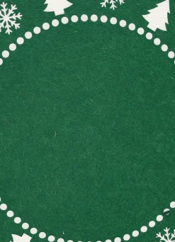 Online Bouchara SET DE TABLE SAPIN EN FEUTRINE vert