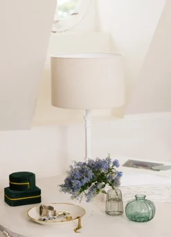 New Bouchara SOLIFLORE EN VERRE STRIÉ COLORÉ ARRONDI VERT