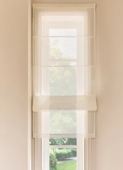 Discount Bouchara STORE BATEAU EN VOILE DE LIN LÉGER ECRU