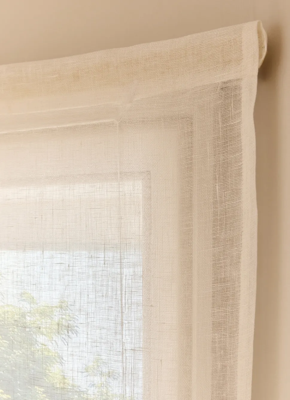 Discount Bouchara STORE BATEAU EN VOILE DE LIN LÉGER ECRU