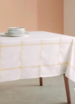 Hot Bouchara SURNAPPE EN COTON TISSÉ SCINTILLANT ECRU