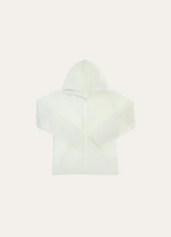 Sale Bouchara SWEAT À CAPUCHE EN POLAIRE FAÇON MOUTON ÉCRU