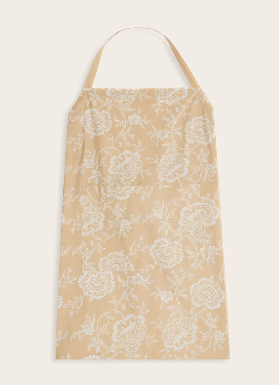 Hot Bouchara TABLIER À FLEURS RALY BEIGE