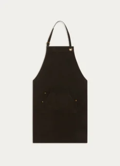 Outlet Bouchara TABLIER EN CANVAS AVEC OEILLETS NOIR