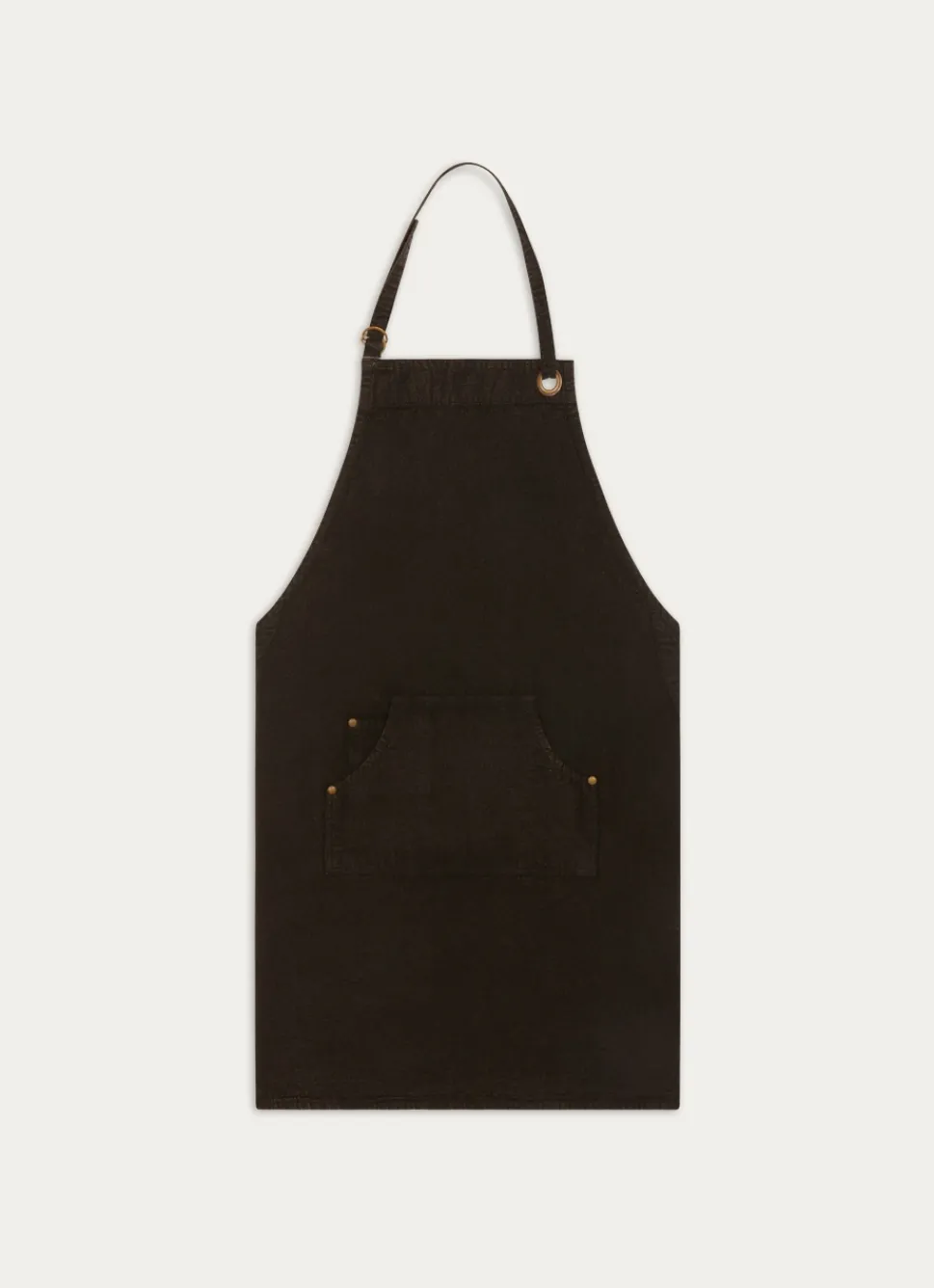 Outlet Bouchara TABLIER EN CANVAS AVEC OEILLETS NOIR