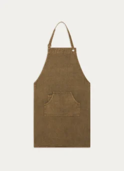 Sale Bouchara TABLIER EN CANVAS AVEC OEILLETS VERT KAKI