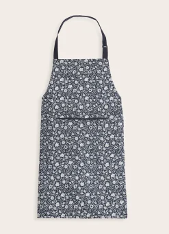 Sale Bouchara TABLIER FLEURS BICA BLEU MARINE