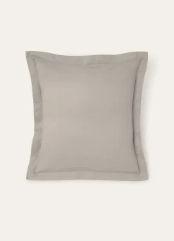 New Bouchara TAIE D'OREILLER UNIE EN COTON TAUPE