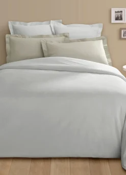 Sale Bouchara TAIE D'OREILLER UNIE EN PERCALE DE COTON SABLE