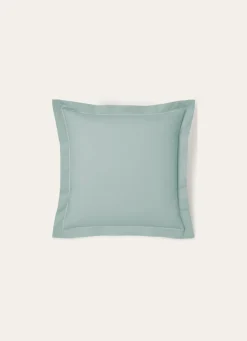 New Bouchara TAIE D'OREILLER UNIE EN PERCALE DE COTON VERT DE GRIS