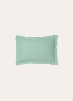 Online Bouchara TAIE D'OREILLER UNIE EN PERCALE DE COTON VERT DE GRIS