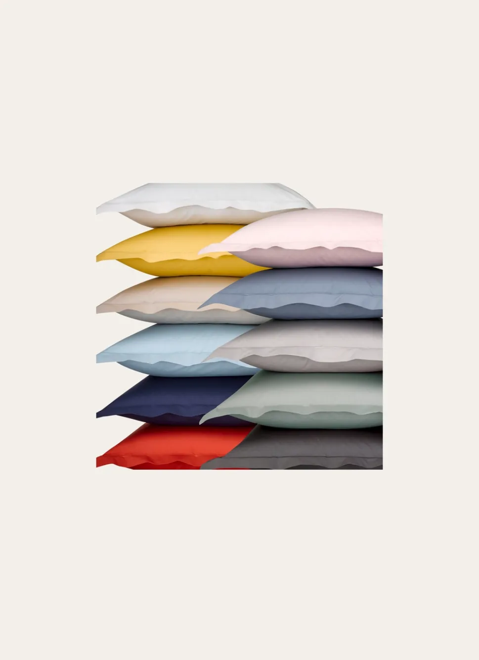 Clearance Bouchara TAIE D'OREILLER UNIE EN PERCALE DE COTON MOUTARDE