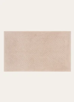 Hot Bouchara TAPIS DE BAIN EN COTON BEIGE