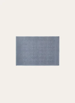 Online Bouchara TAPIS DE BAIN JACQUARD UNI ANTIDÉRAPANT GRIS