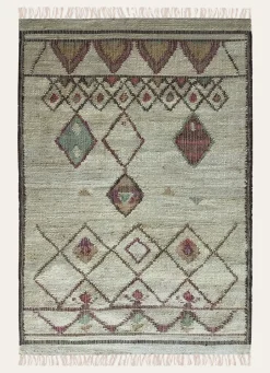 Outlet Bouchara TAPIS EN JUTE ETHNIQUE
