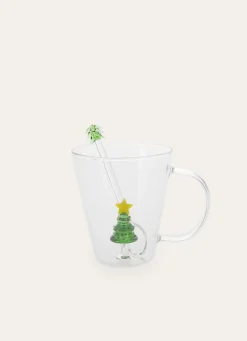 Online Bouchara TASSE DE NOËL AVEC SAPIN INTÉGRÉ TRANSPARENT