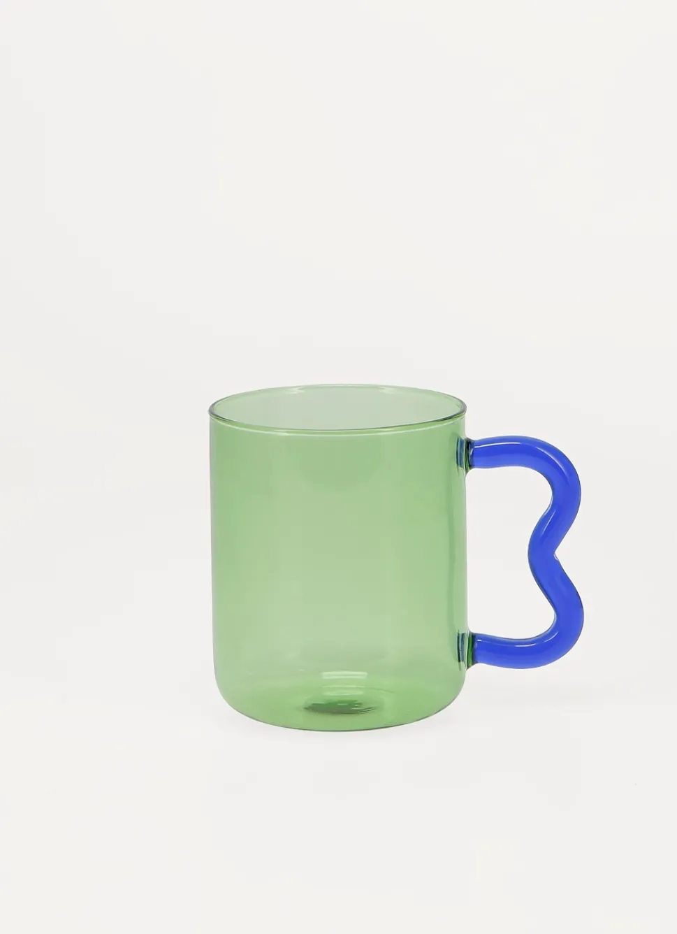 Clearance Bouchara TASSE EN VERRE VERT/BLEU