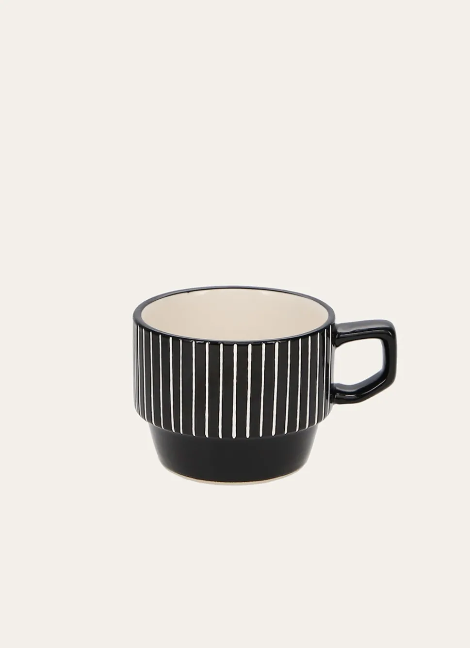 Online Bouchara TASSE GEOM NOIR