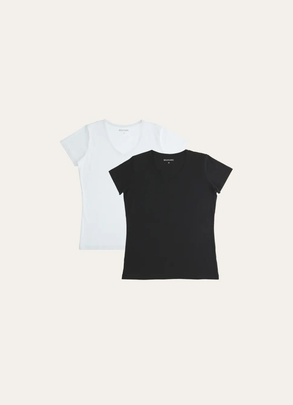 Online Bouchara TEE SHIRT A MANCHES COURTES BLANC