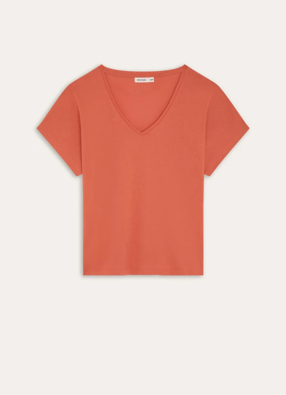 Online Bouchara TEE-SHIRT MANCHES COURTES FORME AMPLE TERRACOTTA