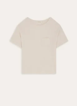 Sale Bouchara TOP MANCHES COURTES EN MAILLE NID D'ABEILLE ECRU