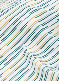 Hot Bouchara TORCHON EN COTON À RAYURES COMY MULTICOLORE