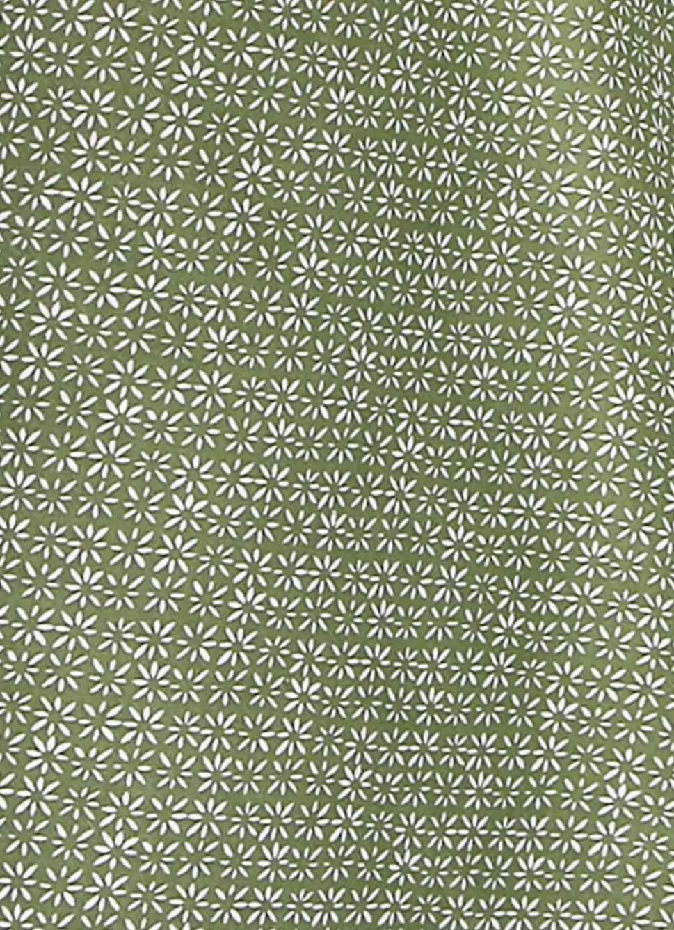 Clearance Bouchara TORCHON EN COTON MINI MOTIFS KAKI