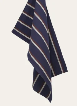 Sale Bouchara TORCHON RAYÉ CORA MARINE