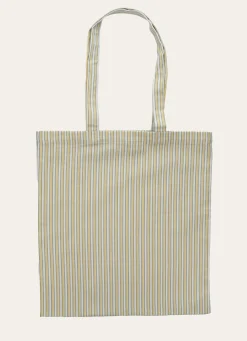 Sale Bouchara TOTEBAG RAYÉ vert