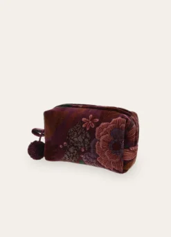 Clearance Bouchara TROUSSE SOLAL EN VELOURS PETIT FORMAT VIOLET