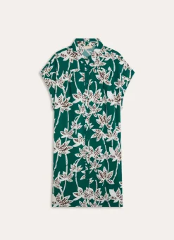New Bouchara TUNIQUE EN VISCOSE IMPRIMÉE PALMIERS vert