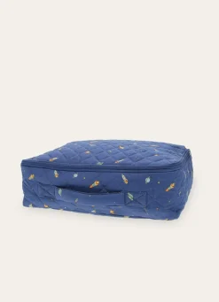 Sale Bouchara VALISETTE EN TISSU IMPRIMÉ GALACTIQUE BLEU MARINE