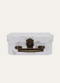 Hot Bouchara VALISETTE MOTIF LAPIN BLANC