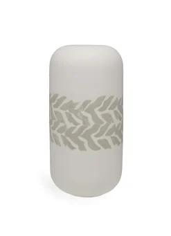 Outlet Bouchara VASE EN FAÏENCE PEINT À LA MAIN TILLEUL