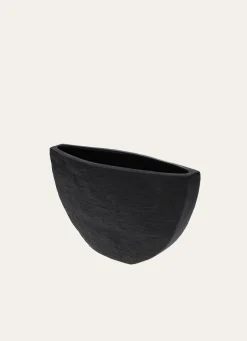 Sale Bouchara VASE EN GRÈS TEXTURÉ NOIR