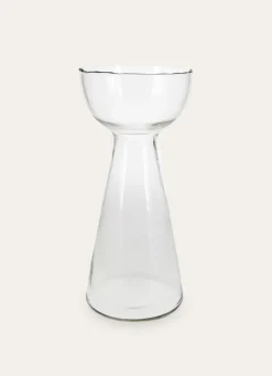 Online Bouchara VASE EN VERRE FORME COUPE TRANSPARENT