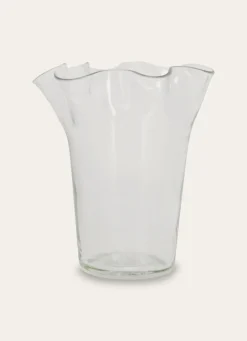 Best Bouchara VASE EN VERRE EN FORME DE FLEUR TRANSPARENT