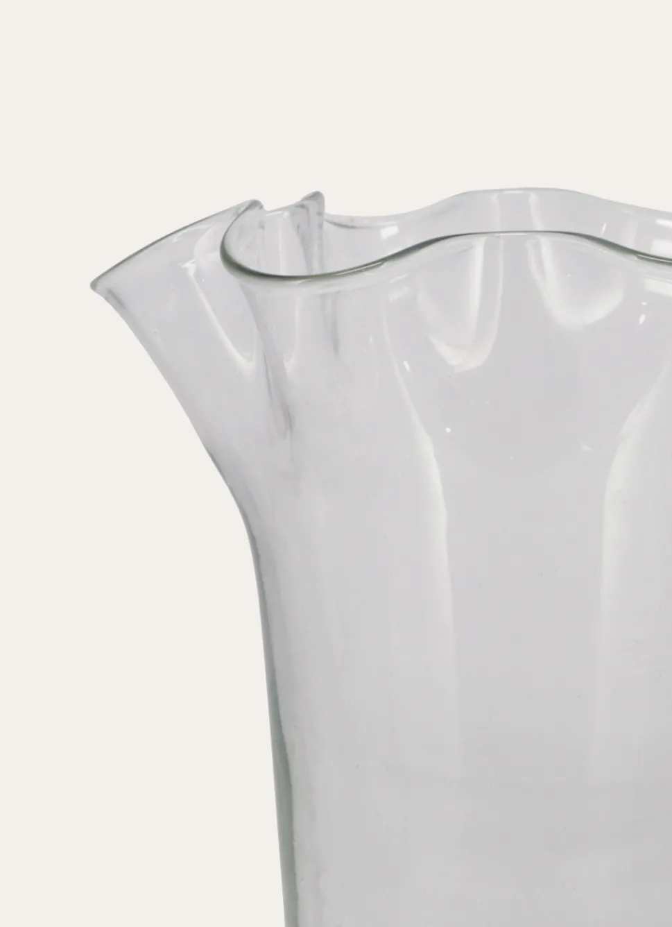 Best Bouchara VASE EN VERRE EN FORME DE FLEUR TRANSPARENT
