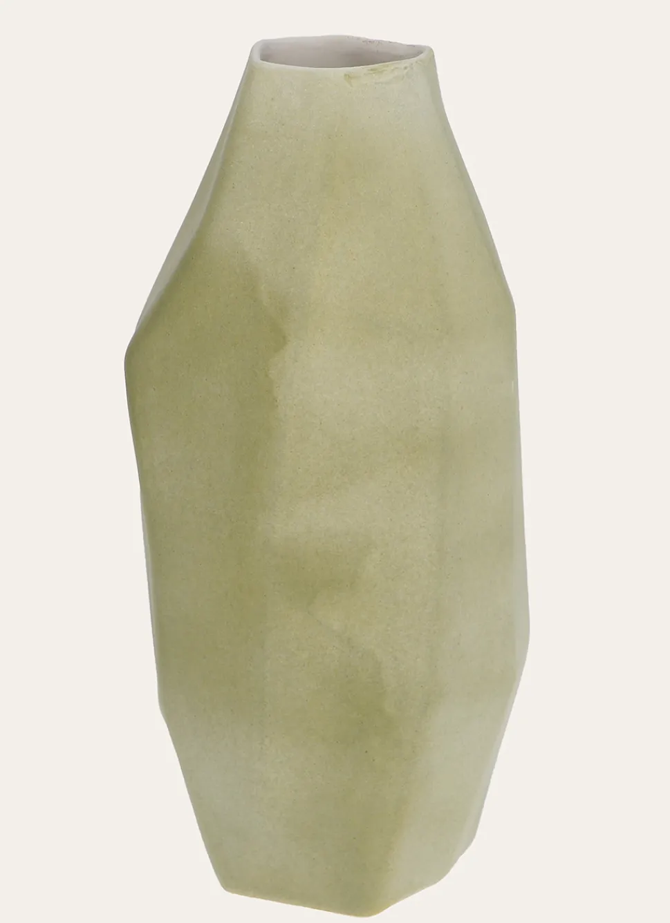 New Bouchara VASE MULTIPLES FACETTES vert