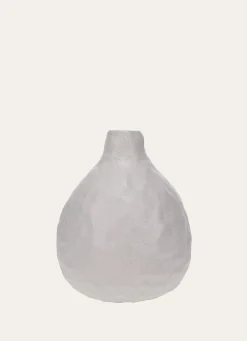 Outlet Bouchara VASE SOLIFLORE EN GRÈS BLANC