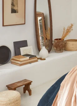 Outlet Bouchara VASE SOLIFLORE EN GRÈS BLANC