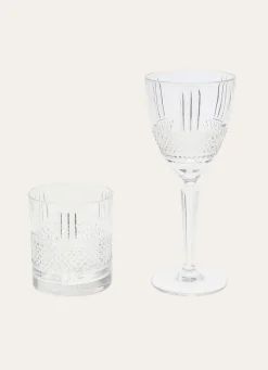 Bouchara VERRE EN CRISTALLIN TRANSPARENT