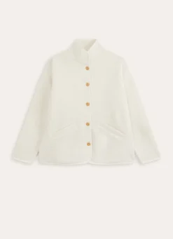 Sale Bouchara VESTE FAUX MOUTON CALOU ECRU