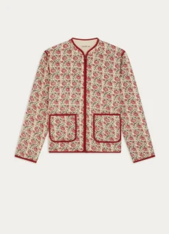 Bouchara VESTE MATELASSEE BEIGE CLAIR