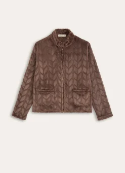 Bouchara VESTE POLAIRE CASEL BRUN