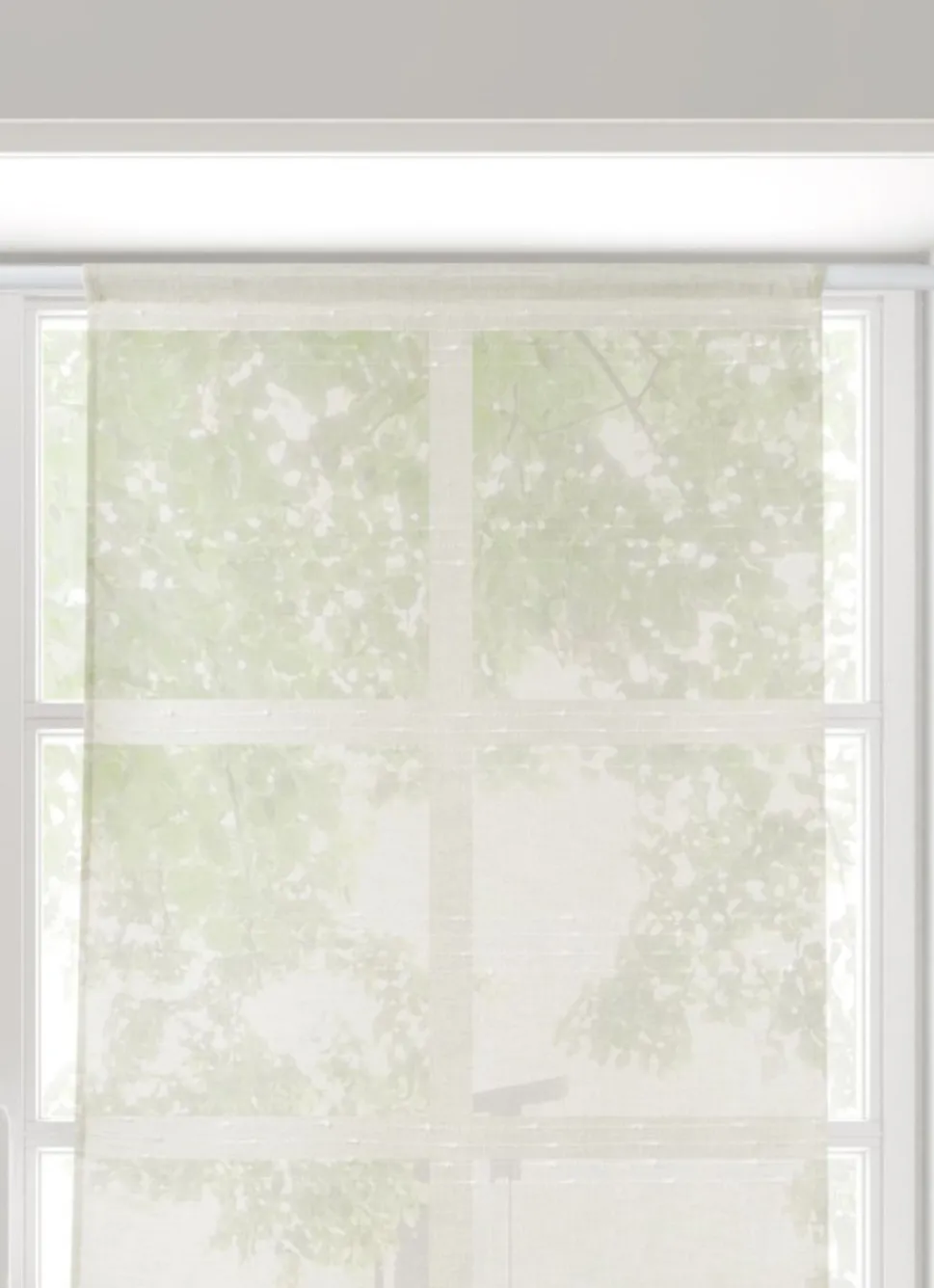 Best Bouchara VITRAGE RAYURES HORIZONTALES EN RELIEF 60 X 120CM ECRU